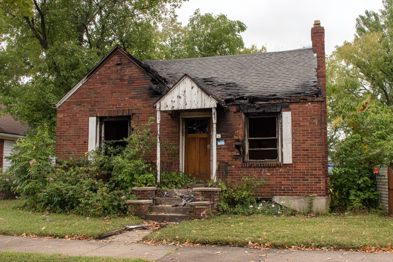 Selling fire damaged property to cash buyer in St Louis Missouri