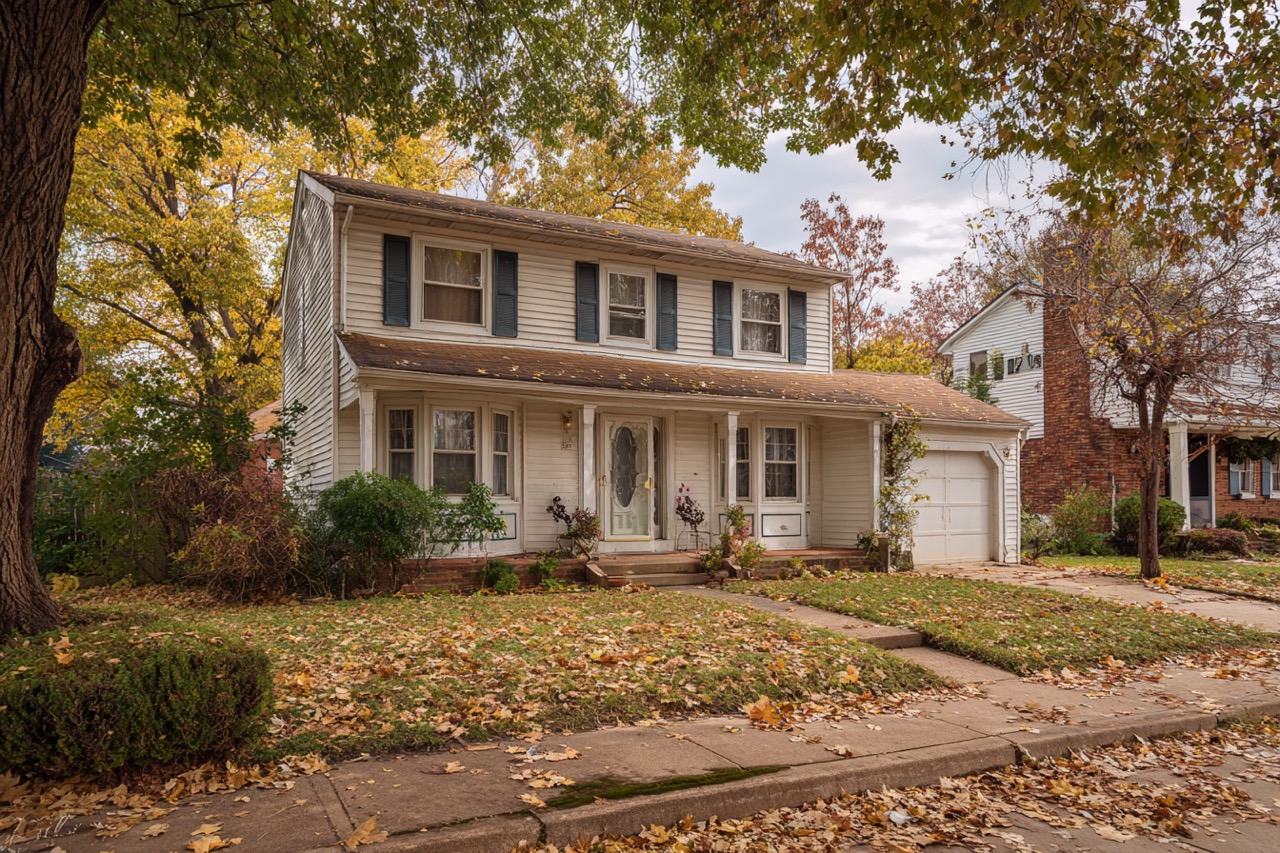 Traditional family home for sale during divorce proceedings in St Louis Missouri